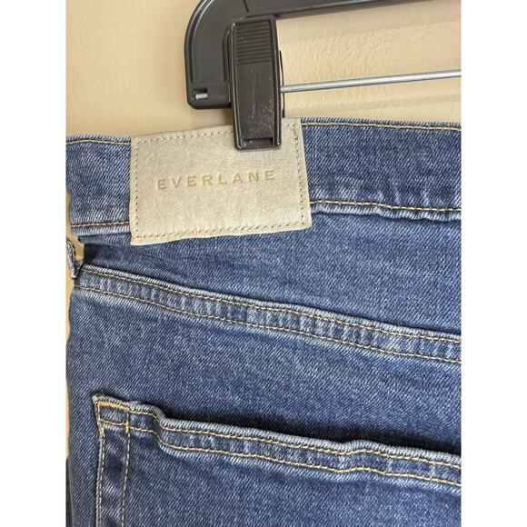 Everlane Women’s Cheeky Split-Hem Jeans High-Rise Low Stretch Size 33 NWT - Picture 8 of 14
